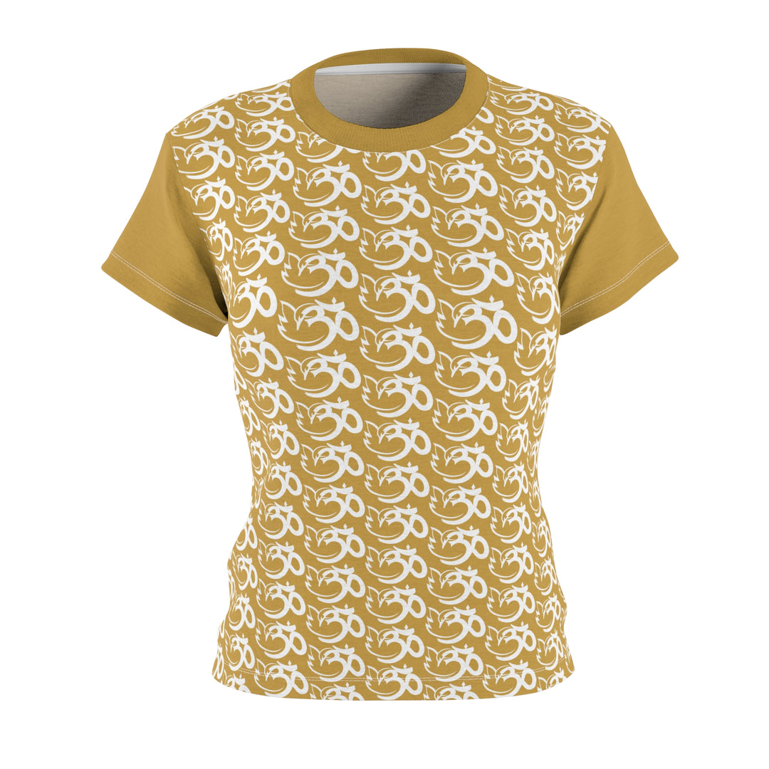 Shanti Mission Patterned Shirt - Gold