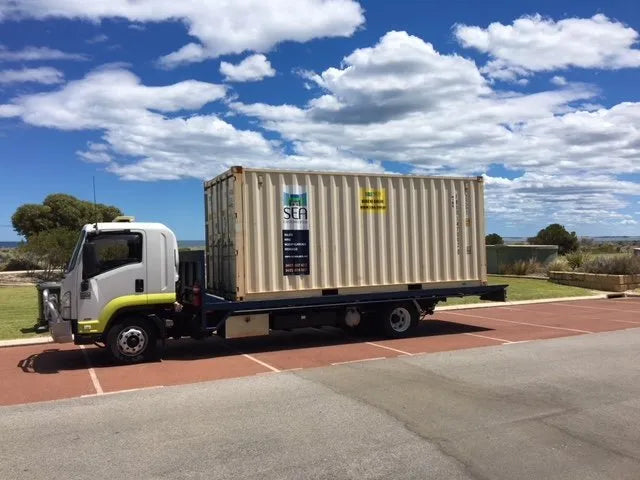 6m Shipping Container for the Harmony Centre