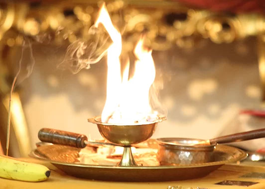 Lakshmi Fire Ceremony