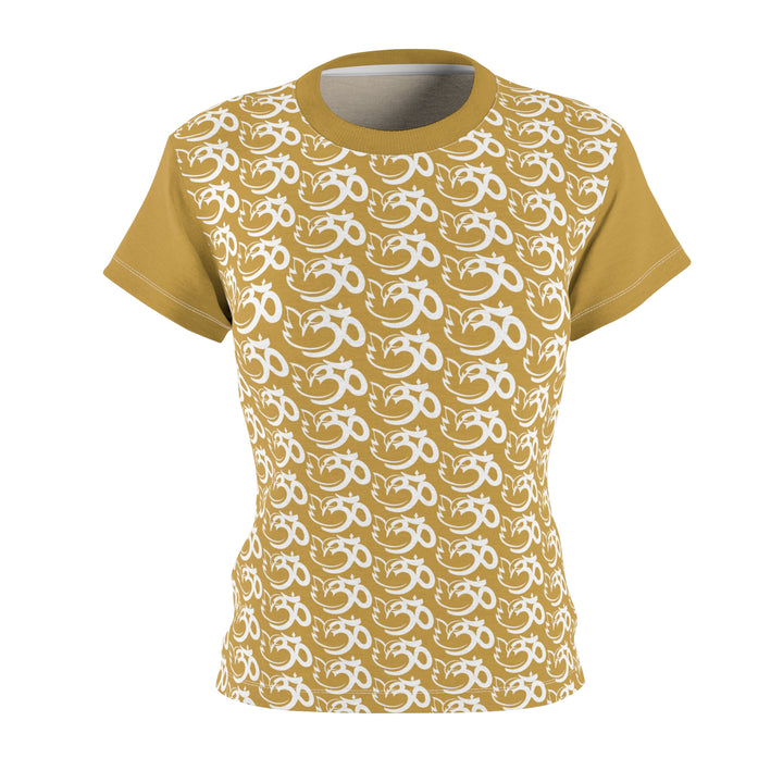 Shanti Mission Patterned Shirt - Gold