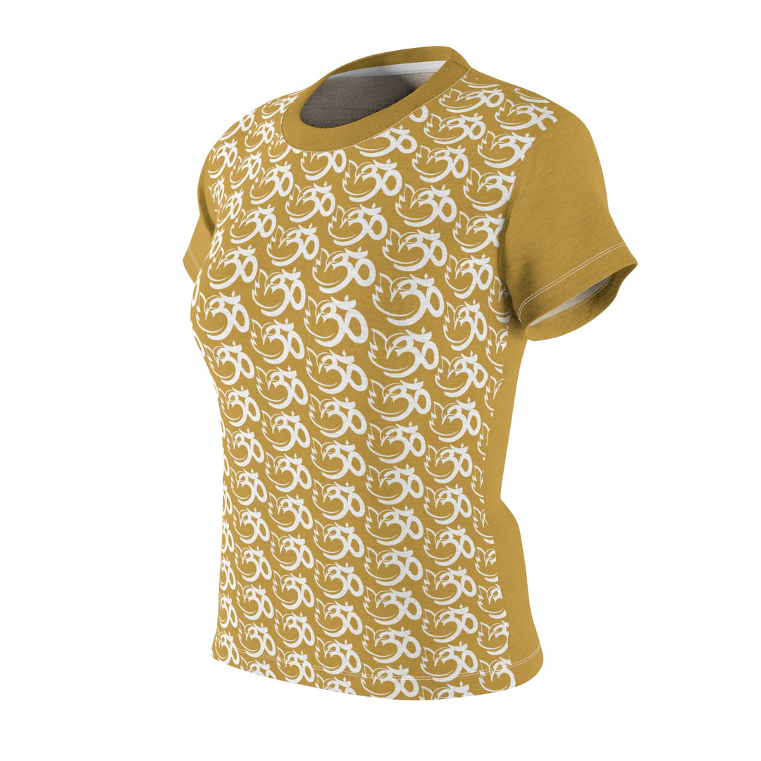 Shanti Mission Patterned Shirt - Gold