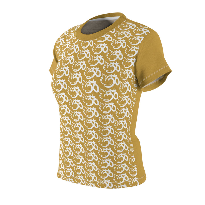 Shanti Mission Patterned Shirt - Gold