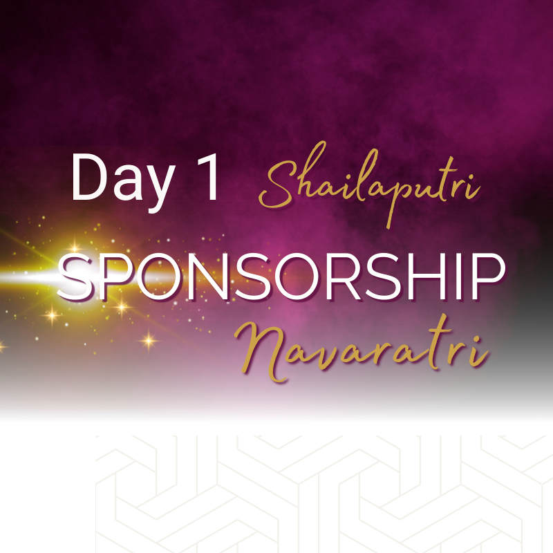 Shailaputri Sponsor Shanti Mission Navaratri