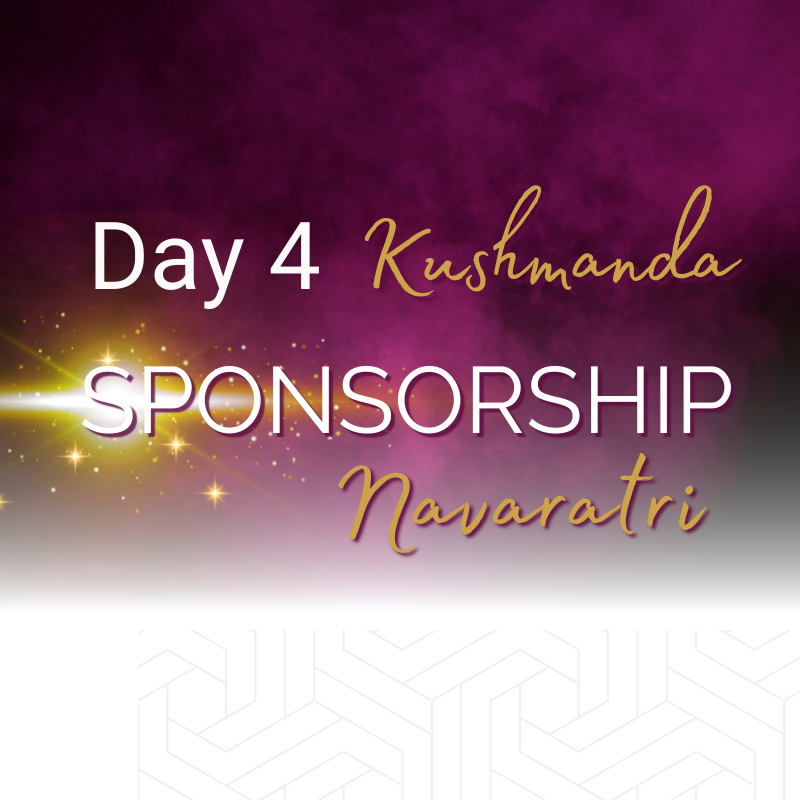 Kushmanda Sponsor Shanti Mission Navaratri