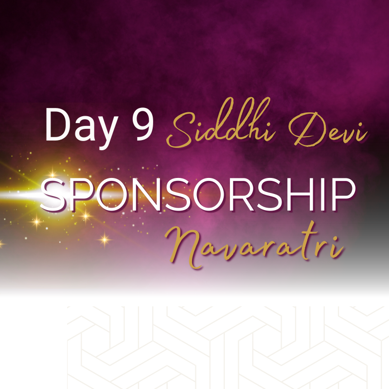 Siddhi Devi Sponsor Shanti Mission navaratri