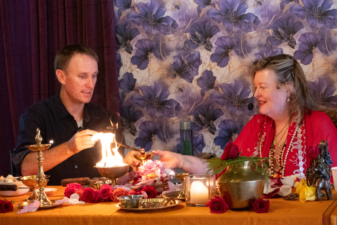 Fire Puja in Vedic Ceremony