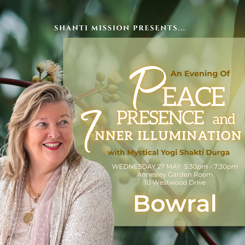 An Evening of Peace, Presence & Inner Illumination – 27 May, 2026