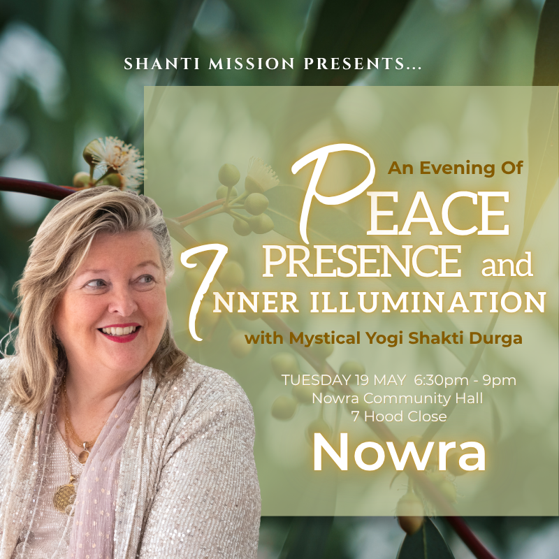 An Evening of Peace, Presence & Inner Illumination – 19 May, 2026