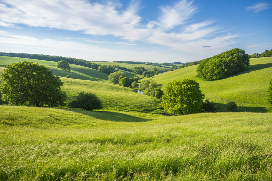 bright and breezy green tones